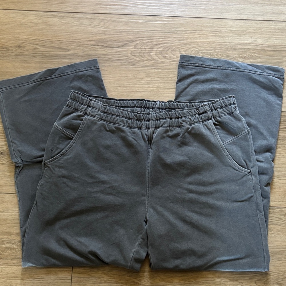 Prana Charcoal Relaxed Pants